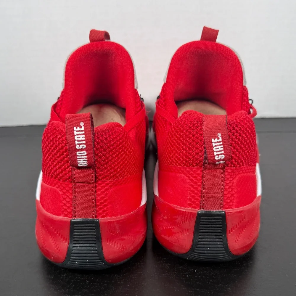 Nike Mens Size 9.5 Ohio State Buckeyes Red Zoom Train Command Shoes AO4397-661